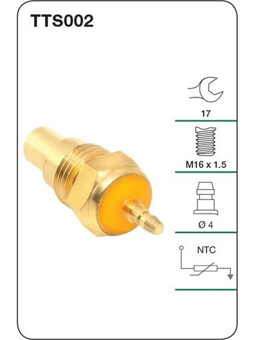 Tridon Water Temperature Sender Gauge TTS002 Tridon - Micks Gone Bush