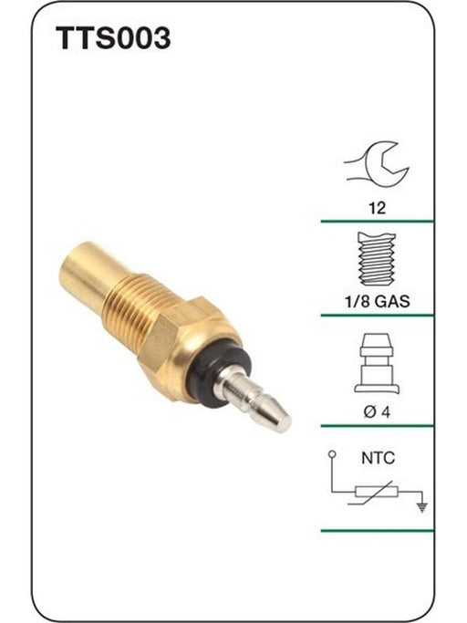 Tridon Water Temperature Sender Gauge TTS003 Tridon - Micks Gone Bush