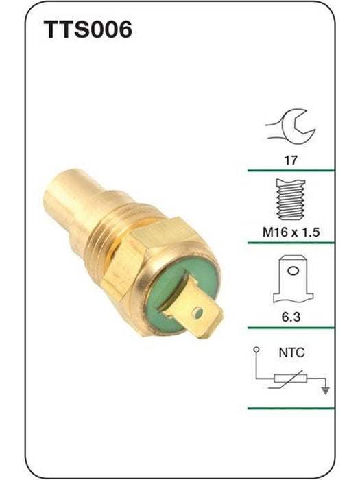 Tridon Water Temperature Sender Gauge TTS006 Tridon - Micks Gone Bush