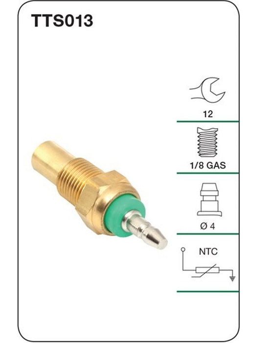 Tridon Water Temperature Sender Gauge TTS013 Tridon - Micks Gone Bush