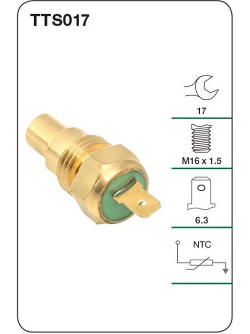 Tridon Water Temperature Sender Gauge TTS017 Tridon - Micks Gone Bush