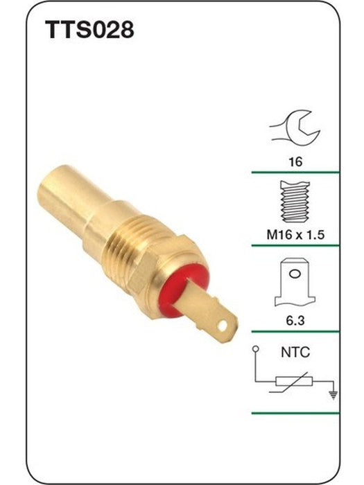 Tridon Water Temperature Sender Gauge TTS028 Switches & Controls Tridon - Micks Gone Bush