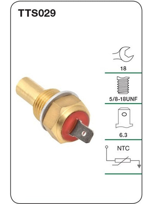 Tridon Water Temperature Sender Gauge TTS029 Tridon - Micks Gone Bush