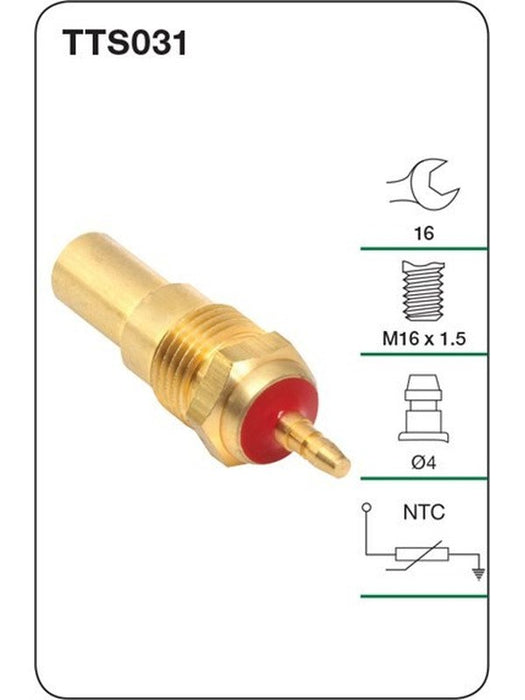 Tridon Water Temperature Sender Gauge TTS031 Tridon - Micks Gone Bush