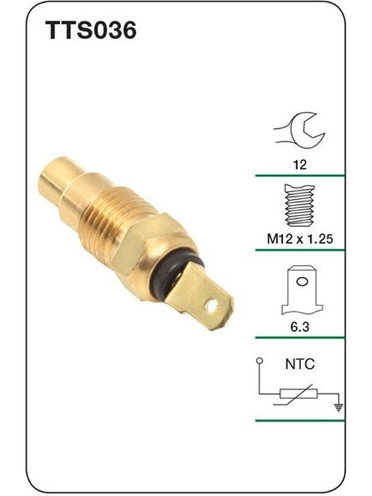 Tridon Water Temperature Sender Gauge TTS036 Tridon - Micks Gone Bush