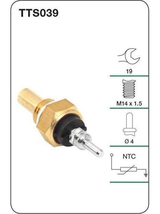 Tridon Water Temperature Sender Gauge TTS039 Tridon - Micks Gone Bush