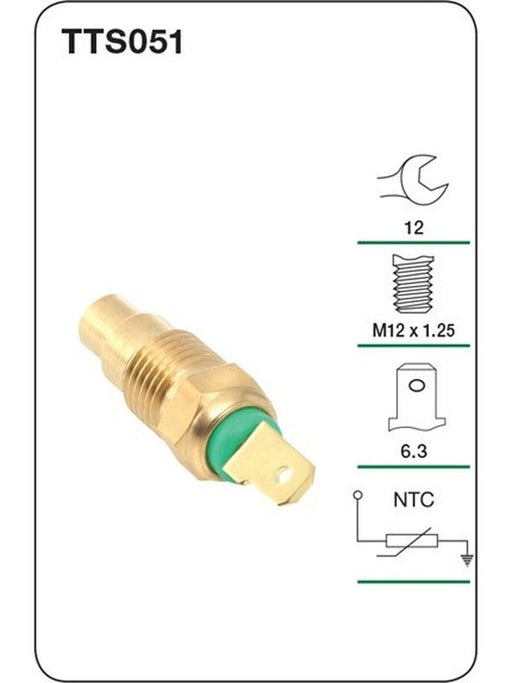 Tridon Water Temperature Sender Gauge TTS051 Tridon - Micks Gone Bush