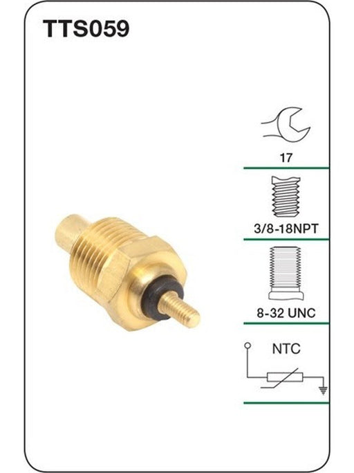 Tridon Water Temperature Sender Gauge TTS059 Switches & Controls Tridon - Micks Gone Bush