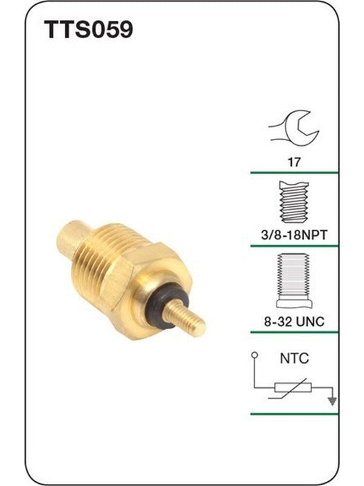 Tridon Water Temperature Sender Gauge TTS059 Switches & Controls Tridon - Micks Gone Bush