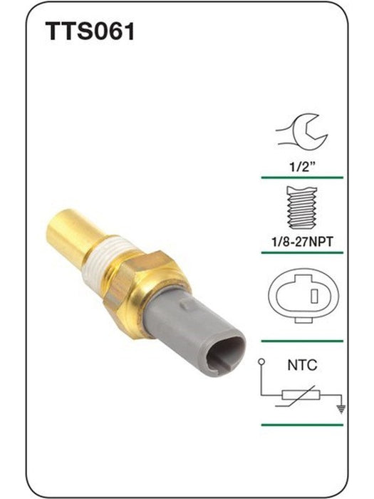 Tridon Water Temperature Sender Gauge TTS061 Tridon - Micks Gone Bush