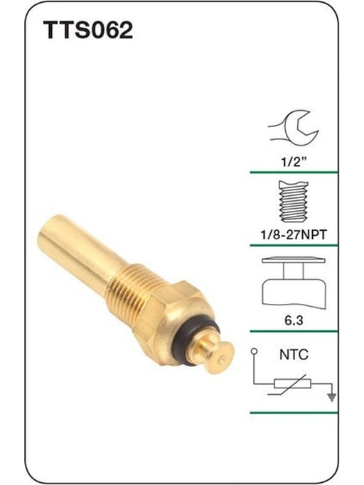 Tridon Water Temperature Sender Gauge TTS062 Tridon - Micks Gone Bush