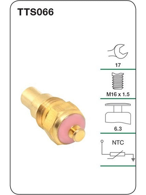 Tridon Water Temperature Sender Gauge TTS066 Switches & Controls Tridon - Micks Gone Bush