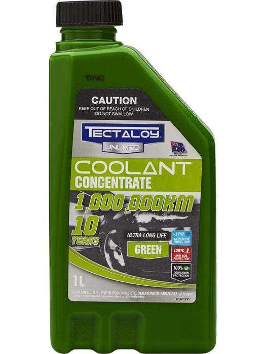 Tectaloy Unlmtd Coolant Concentrate Green Extra Long Life 1L TUG1L Additives & Treatments TECTALOY - Micks Gone Bush