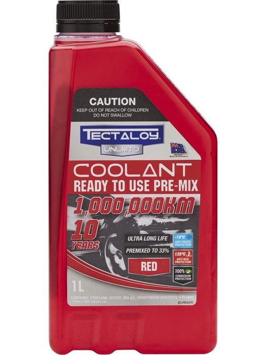 Tectaloy Unlmtd Ready to Use Pre-Mix Extra Long Life Red 1L TUPR1L TECTALOY - Micks Gone Bush