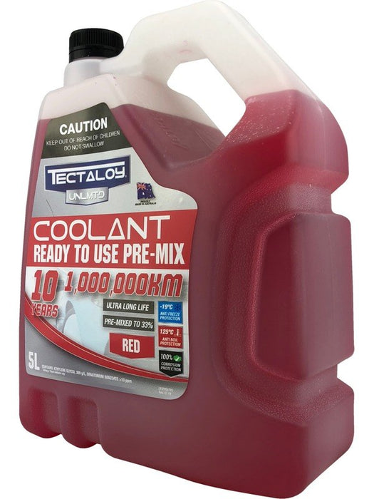 Tectaloy Unlmtd Ready to Use Pre-Mix Extra Long Life Red 5L TUPR5L TECTALOY - Micks Gone Bush
