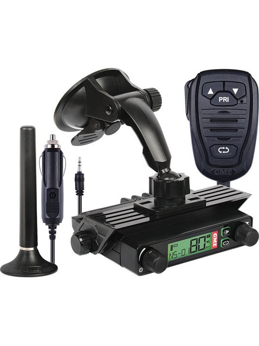 GME Plug N' Play Super Compact Uhf Cb Radio Portable Car To Car (TX3120Spnp) TX3120SPNP GME - Micks Gone Bush