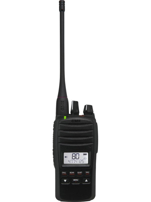 GME 5/1/0.1 Watt 80 Ch Portable Uhf Handheld Radio Ip67 TX6600S GME - Micks Gone Bush