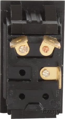 OEX Rocker Switch On/off Spst 12V Red Illuminated 20A ACX3784BL SWITCH OEX - Micks Gone Bush