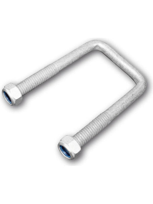 ARK Boat Winch Support U-Bolt 100mm X 100mm Galvanised Post Pack of 2 UB44G ARK - Micks Gone Bush
