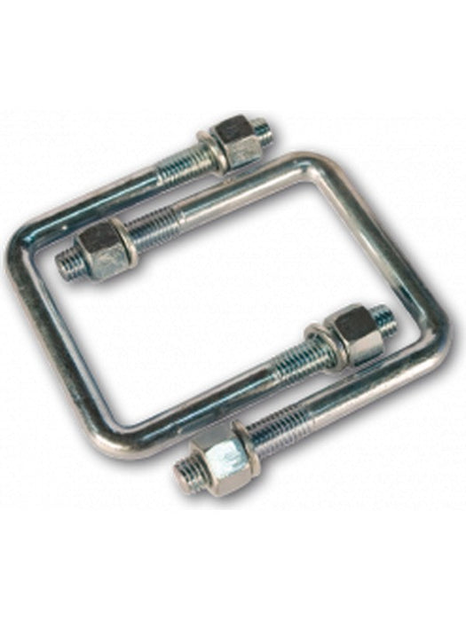 ARK U-Bolt 4" X 2" with Nuts Spring Washers 100mm X 50mm Zinc Pack of 2 UB4 ARK - Micks Gone Bush