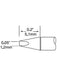 Metcal Cartridge, Ultrafine Chisel, 1.2x5mm UFTC-7CH12 METCAL - Micks Gone Bush
