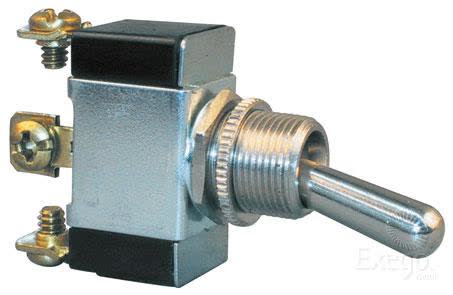 Cole Hersee Toggle Switch Spdt On/on 12/24V Screw Terminals 5584BL SWITCH COLE HERSEE - Micks Gone Bush