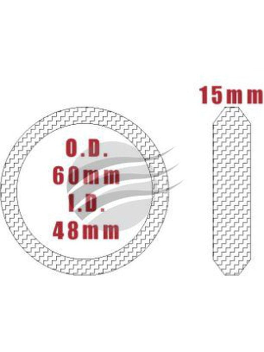 Aunger Exhaust Gasket For Holden HQ 6 Cylinder 48mm 1-7/8' WM JE375 UNG002W Aunger - Micks Gone Bush