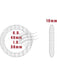 Aunger Exhaust Gasket 38mm X 48mm Wire mesh-Mica Gasket Je216 UNG012W-10 Aunger - Micks Gone Bush