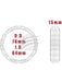 Aunger Exhaust Gasket 2 1/2" Steel Gasket - Wire mesh UNG018W-10 Aunger - Micks Gone Bush
