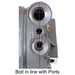 OEX Air Conditioning Compressor 12V Direct Mount Delphi CVC125 Style CXG0003 AIR CONDITIONING COMPRESSOR OEX - Micks Gone Bush
