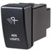 Narva Holden Style Sealed Push Switch Off/on Spdt 12V Blue LED 3A Part No. 63330BL SWITCH NARVA - Micks Gone Bush