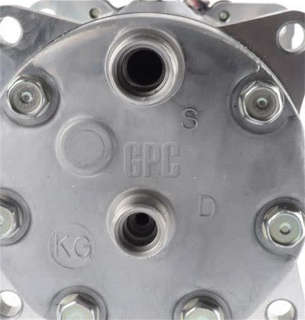 Sanden Air Conditioning Compressor 12V Ear Mount SD7H15 CXS8027A AIR CONDITIONING COMPRESSOR SANDEN - Micks Gone Bush
