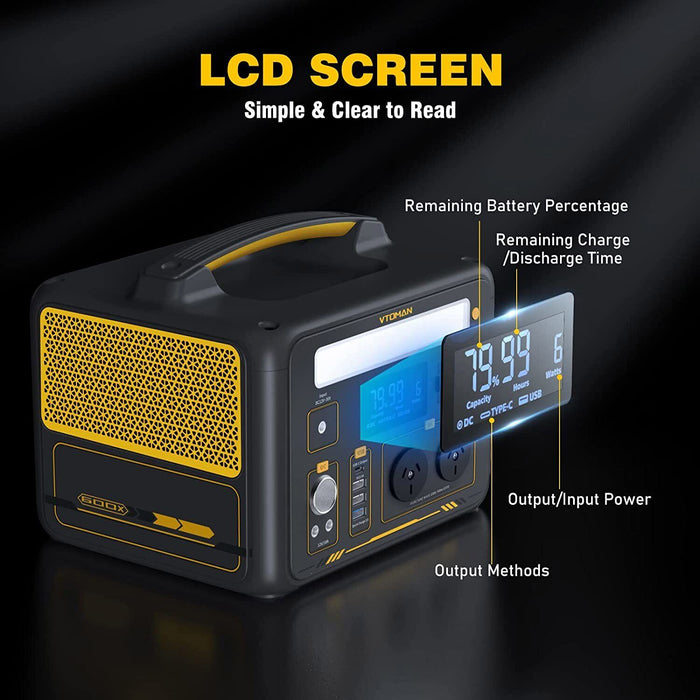 Jump 600X 600W Power Station 110W Outdoor Recreation > Camping > Batteries & Generators Micks Gone Bush - Micks Gone Bush
