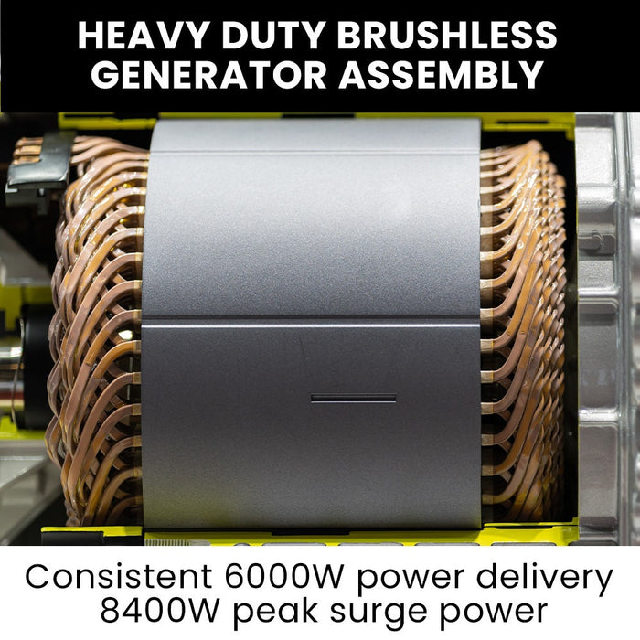 GENPOWER 8.4kW Peak 6kW Rated Commercial Diesel Generator Electric Key Start Tools > Power Tools > Generators Micks Gone Bush - Micks Gone Bush