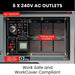 GENPOWER 8.4kW Peak 6kW Rated Commercial Diesel Generator Electric Key Start Tools > Power Tools > Generators Micks Gone Bush - Micks Gone Bush