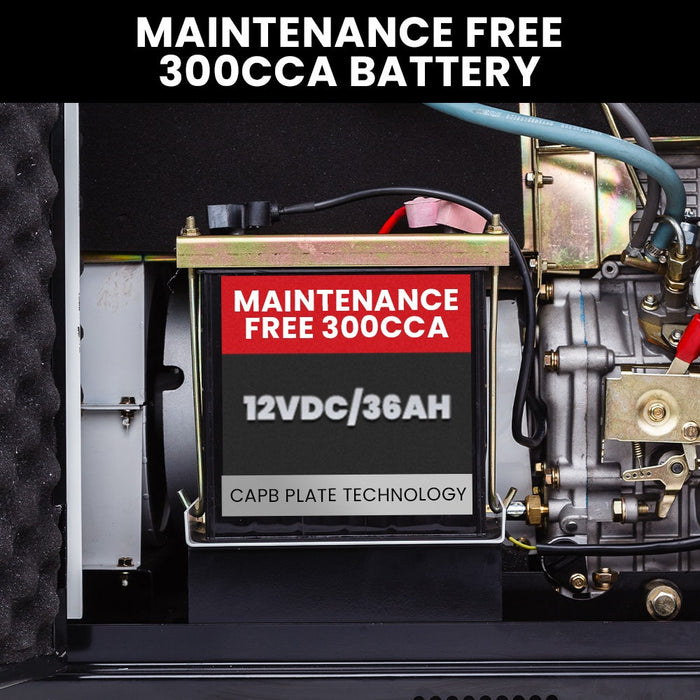 GENPOWER 8.4kW Peak 6kW Rated Commercial Diesel Generator Electric Key Start Tools > Power Tools > Generators Micks Gone Bush - Micks Gone Bush