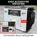 GENPOWER 8.4kW Peak 6kW Rated Commercial Diesel Generator Electric Key Start Tools > Power Tools > Generators Micks Gone Bush - Micks Gone Bush