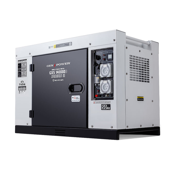 GENPOWER 8.4kW Peak 6kW Rated Commercial Diesel Generator Tools > Power Tools > Generators Micks Gone Bush - Micks Gone Bush