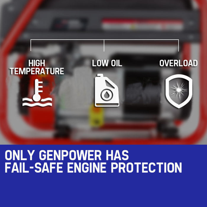 GENPOWER 4.2kW Peak 3kW Rated Generator Tools > Power Tools > Generators Micks Gone Bush - Micks Gone Bush