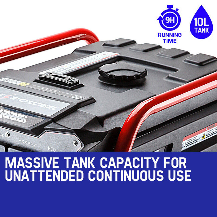 GENPOWER 4.2kW Peak 3kW Rated Generator Tools > Power Tools > Generators Micks Gone Bush - Micks Gone Bush