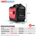 GENPOWER 1.2kW Peak 1.0kW Inverter Generator Outdoor Recreation > Camping > Batteries & Generators Micks Gone Bush - Micks Gone Bush