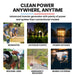 GENPOWER 6.2kW Peak 6.0kW Inverter Generator Push Button & Remote Start Outdoor Recreation > Camping > Batteries & Generators Micks Gone Bush - Micks Gone Bush