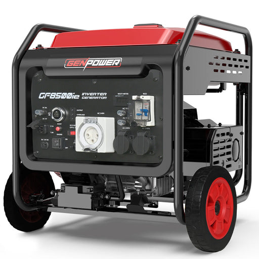 GENPOWER 8.5kW Peak 7.2kw Open Frame Inverter Generator, Push-Button Start Outdoor Recreation > Camping > Batteries & Generators Micks Gone Bush - Micks Gone Bush