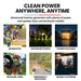 GENPOWER 8.5kW Peak 7.2kw Open Frame Inverter Generator, Push-Button Start Outdoor Recreation > Camping > Batteries & Generators Micks Gone Bush - Micks Gone Bush
