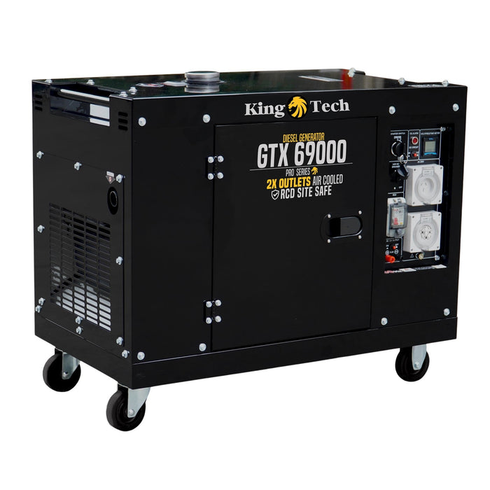 KINGTECH 8.4kW Max 6kW Rated Diesel Generator Single Phase Tools > Power Tools > Generators Micks Gone Bush - Micks Gone Bush