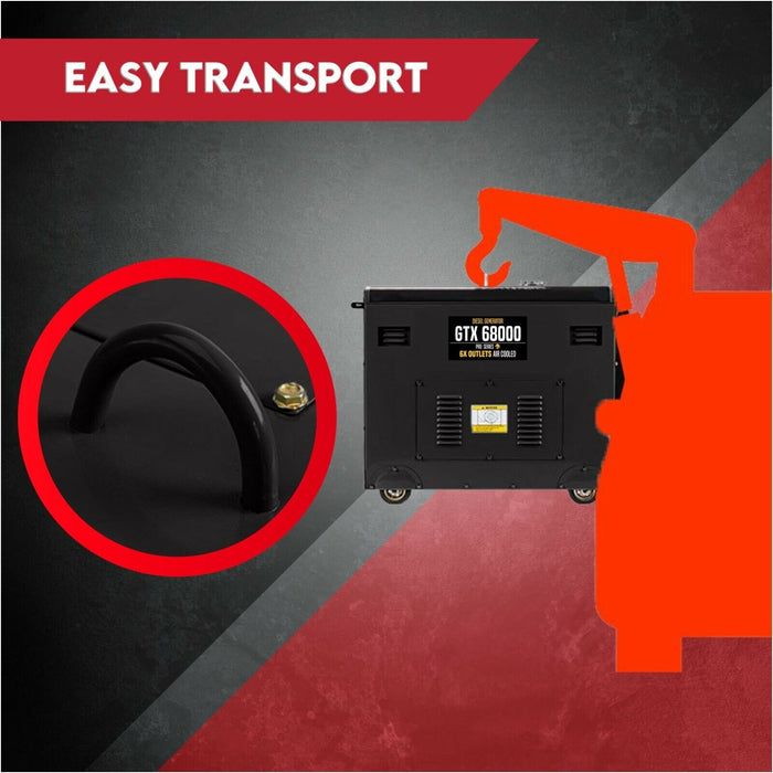 Diesel Generator Single Phase 8.4kw Tools > Power Tools > Generators Micks Gone Bush - Micks Gone Bush