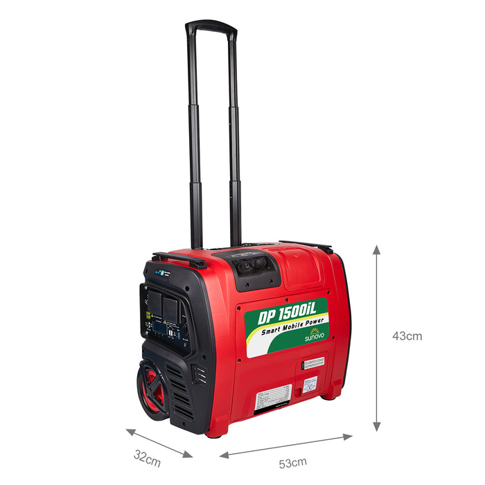 Sunovo 1500W Portable Power Station Solar Inverter Generator Outdoor Recreation > Camping > Batteries & Generators Micks Gone Bush - Micks Gone Bush