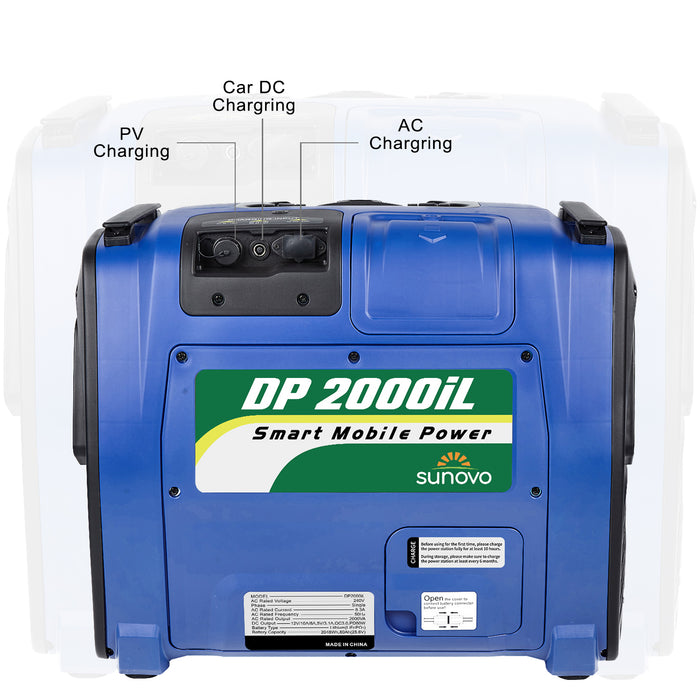Sunovo 2000W Portable Power Station Solar Inverter Generator Home & Garden > Solar Panels > Portable Solar Panels Micks Gone Bush - Micks Gone Bush