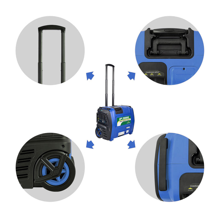 Sunovo 2000W Portable Power Station Solar Inverter Generator Home & Garden > Solar Panels > Portable Solar Panels Micks Gone Bush - Micks Gone Bush