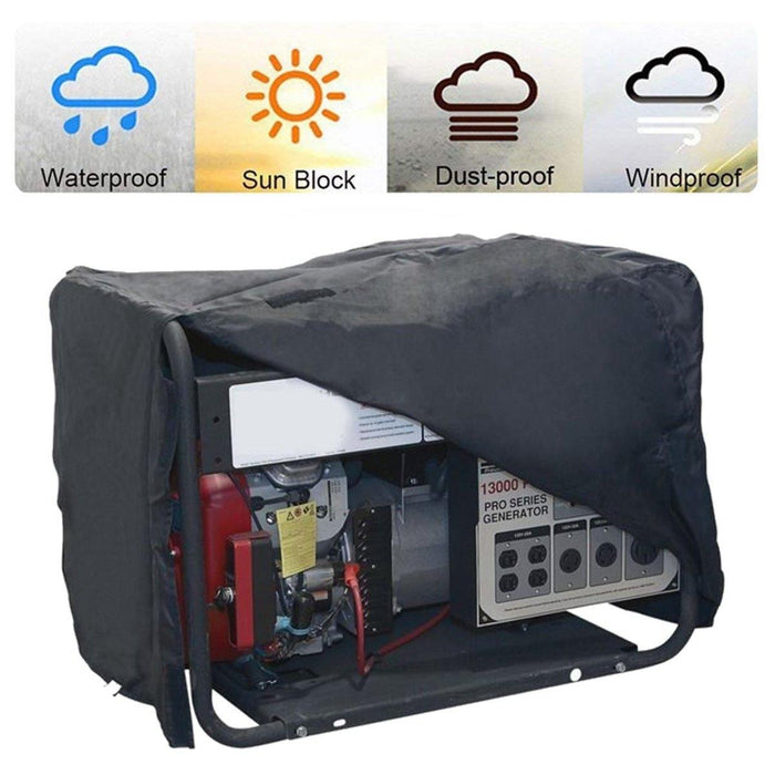 Waterproof Generator Cover - 66x51x51cm - Black Oxford Cloth Furniture > Outdoor > Outdoor Sofas & Lounge Sets Micks Gone Bush - Micks Gone Bush